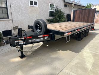 2025 heavy duty flatbed trailer