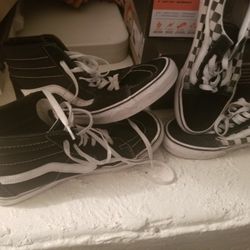 2 vans sneakers only $10