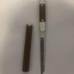 Knife With Sheath
