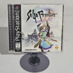 SaGa Frontier Sony PlayStation Video Game Complete In Box CIB