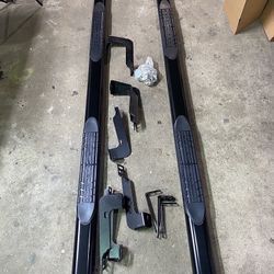 04 To 14 Ford F150 Extended Cab Nerf Bar Side Step Estribos Running Boards Black Negros F-150 04