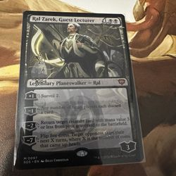 Ral Zarek, Guest Lecturer