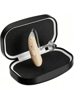 Rechargeable, single hearing aid