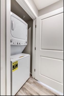 24” Stackable washer and dryer