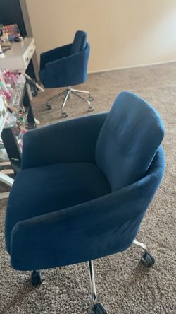 Blue chairs