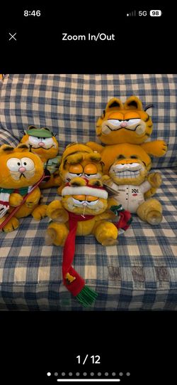 Garfield Plush Lot