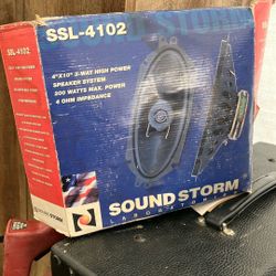 Vintage speaker system 200 W SSL – 4102 sound storm