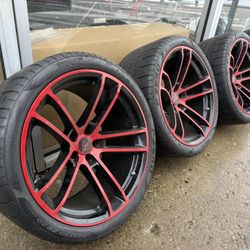 Dodge Charger Hellcat Wheels With Pirelli P Zero 305/30/20 LIKE NEW