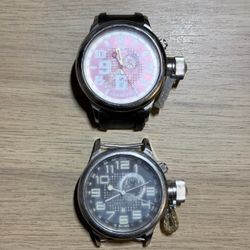 Invicta Swiss Chronograph Watches – Lot of 2