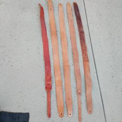 Genuine Leather Guitar Straps Custom Made
