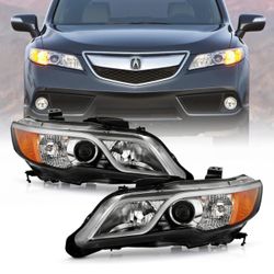 Acura RDX 2013-15 Headlight Set LH, RH