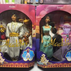 Disney Aladdin And Jasmine - 1992