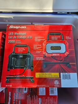 SNAP ON Portable Work Light (Red)