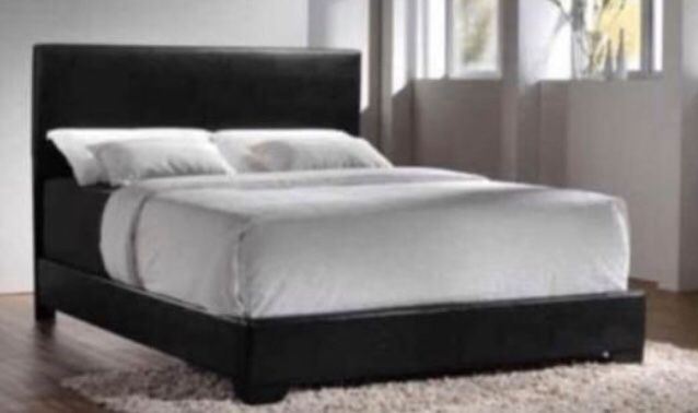 Modern Queen Bed Frame with Mattress Set!! Brand New Can Deliver