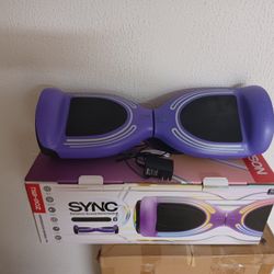 Jetson Sync All-Terrain Dynamic Sound Hoverboard In Purple