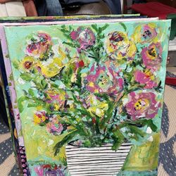 D. Reed Acrylic Paintings 50.00