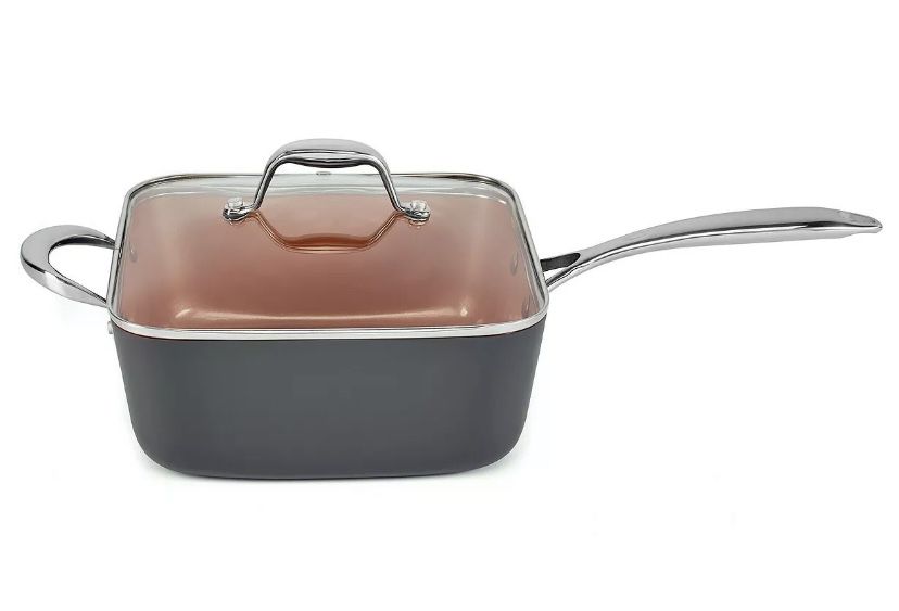 Crux 9.5" Copper Titanium Deep-Dish Pan Set