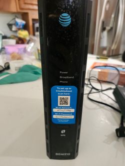 AT&T ARRIS BGW210-700 Broadband Gateway WiFi Modem Router w/ Power Adapter