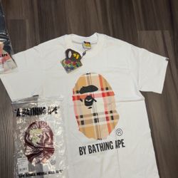 Bape X Burberry