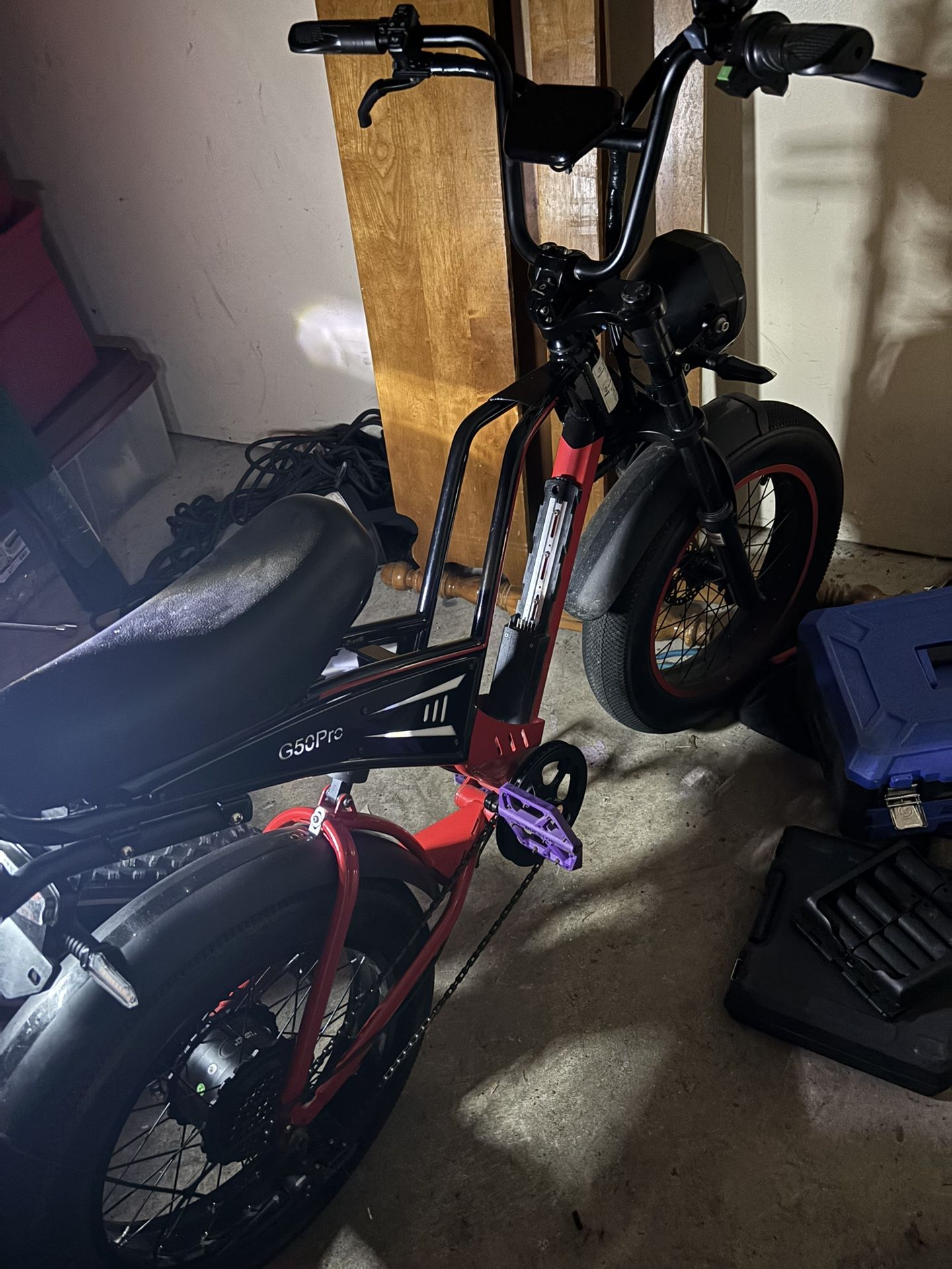 48v 2000w 40+ mph happyrun g50 tank pro