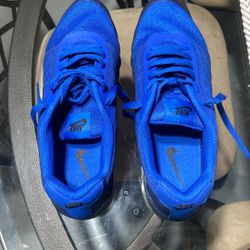 Blue   Nikes Gym Shoes 