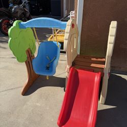 Toddler Swing And Slide Set 