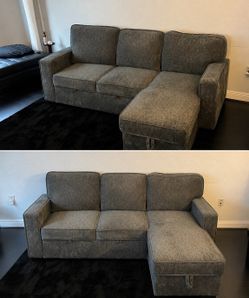 Sleeper Loveseat with Chaise (willing to negotiate)