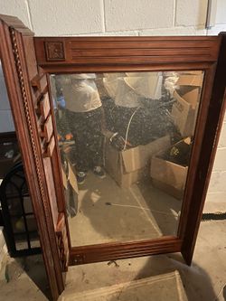 Wine Glass Holder Bar Mirror