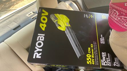 Ryobi 40 V blower kit