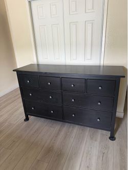 Black dresser