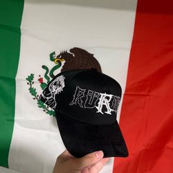 rude awakenings jesus christ white crystals hat