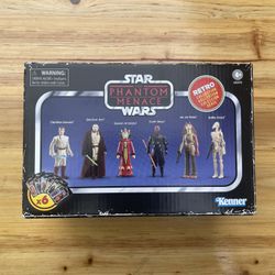 Star Wars The Retro Collection The Phantom Menace 6 Pack TARGET EXCLUSIVE-SEALED