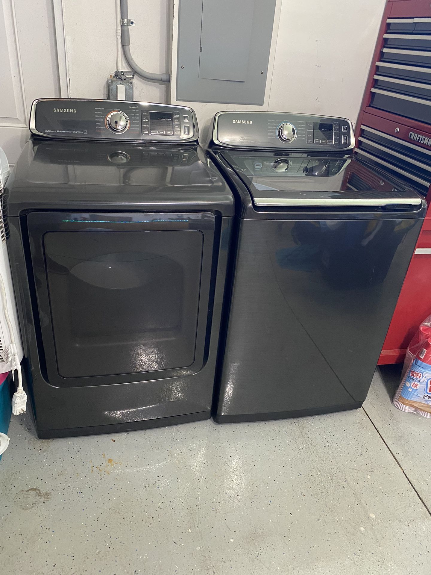 Samsung Washer & Gas Dryer