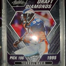 T.D. Terrell Davis Panini Exclusive 