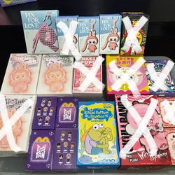 Blind Boxes (labubu, Blind Three & Etc)