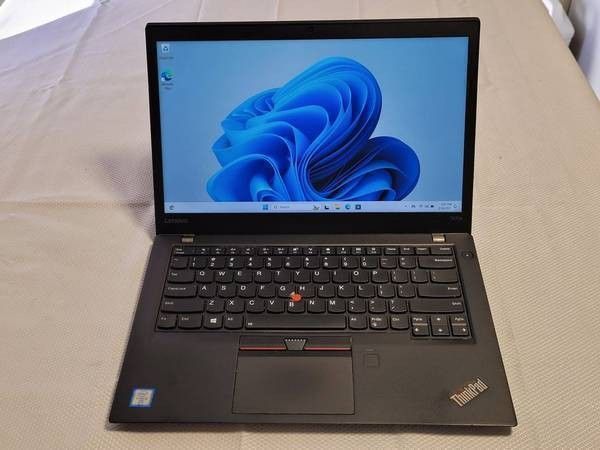 Lenovo ThinkPad T470s (W11 PRO, I5, 8GB RAM, 128GB SSD)