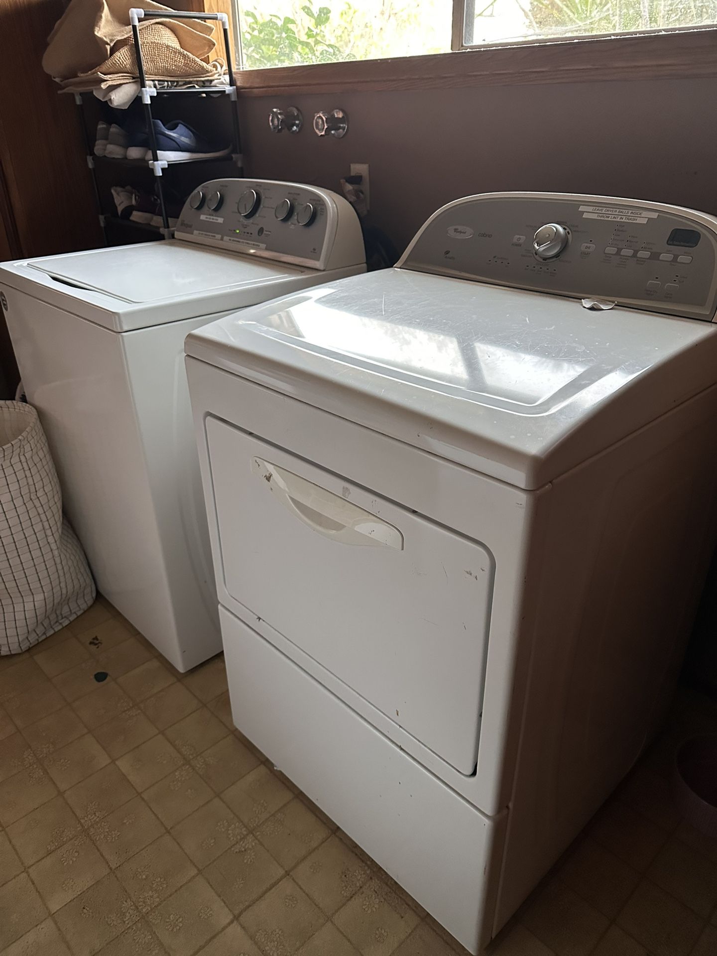 Washer And Dryer
