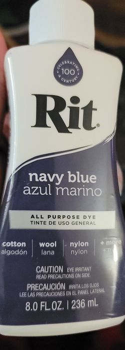 Rit Navy Blue Fabric Dye 