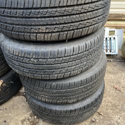 1997 Cadillac 15” Tires On Rims Balanced As Seen 