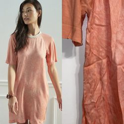 NWT $138 Anthropologie Pink Caspian Tunic Dress S