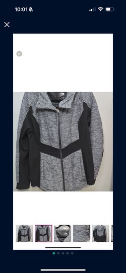 WOMENS XL NORTH FACE WITH HOOD