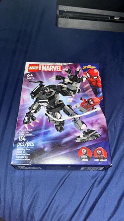 LEGO Marvel Venom Mech Armor vs. Miles Morales 76276