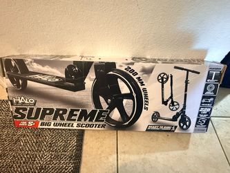 Halo Supreme Big Wheel Scooter