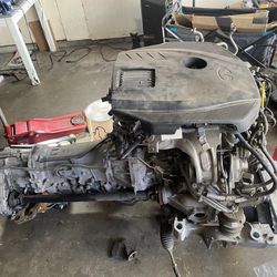 INFINITI Q50 2.0 Turbo Engine & AWD Transmission Doors And Parts 