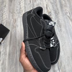 Travis Scott Black Phantom Jordan Low Brand New Size 12