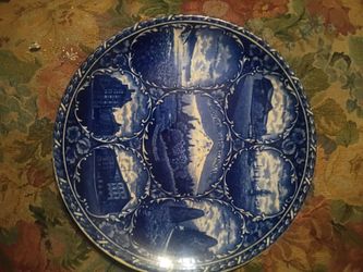 Vintage blue /white set