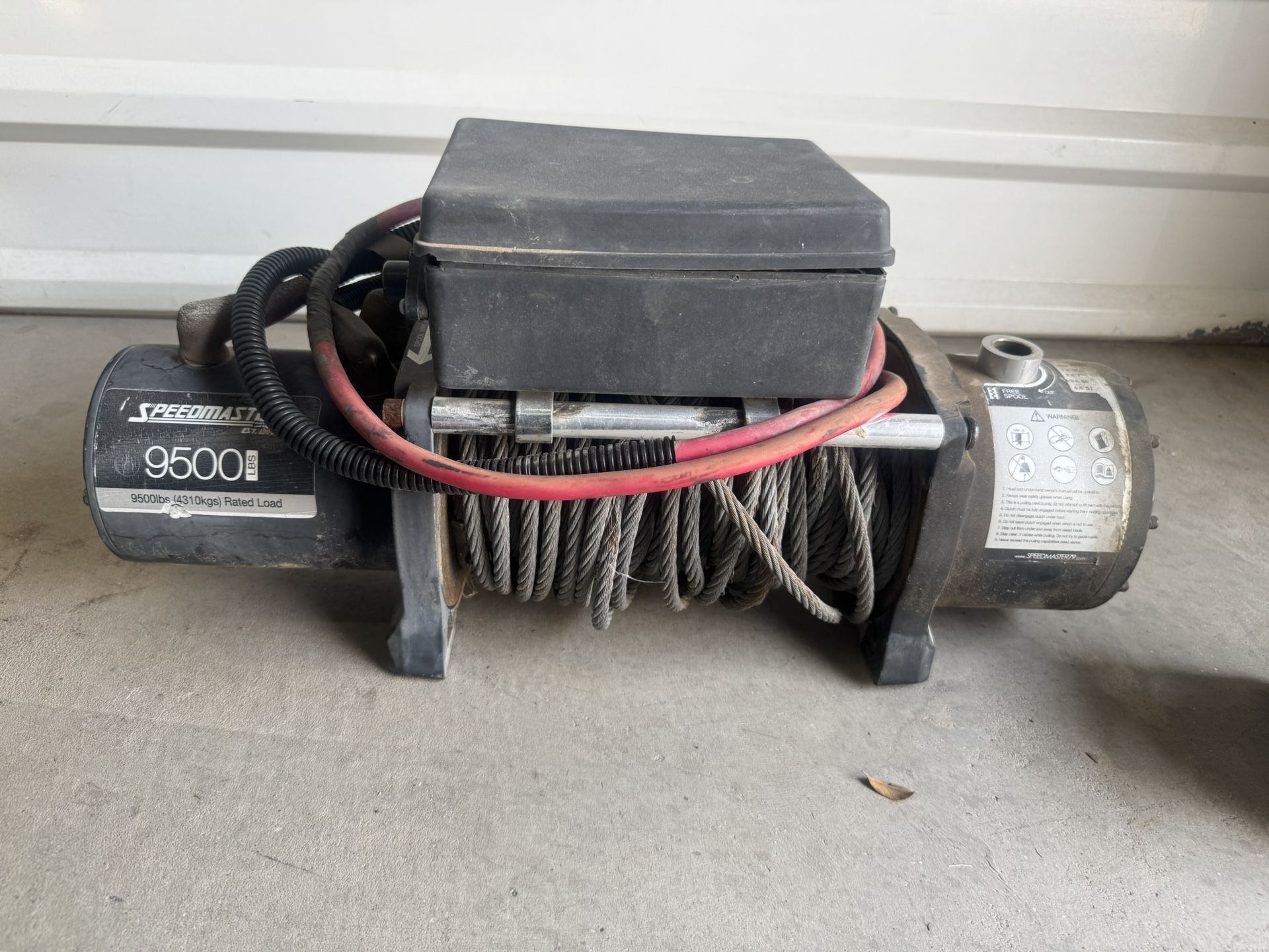 Speedmaster Winch 9500lbs