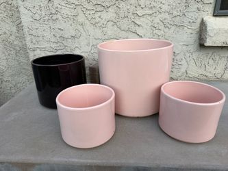 Vintage Gainey Ceramics Planters