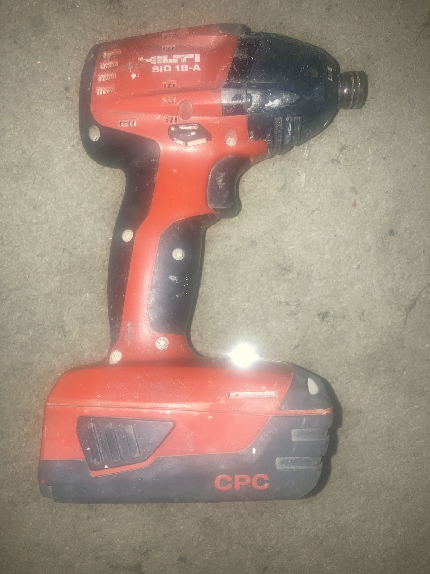 Hilti Sid 18 A Impact Drill Driver With Battery