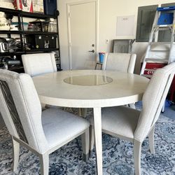 Round Dining Table With 4 Chairs